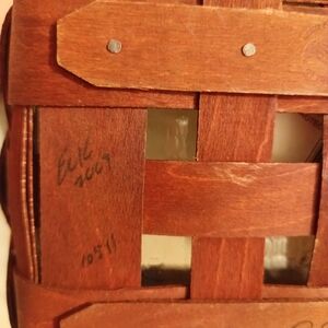 Handcrafted Wooden Basket